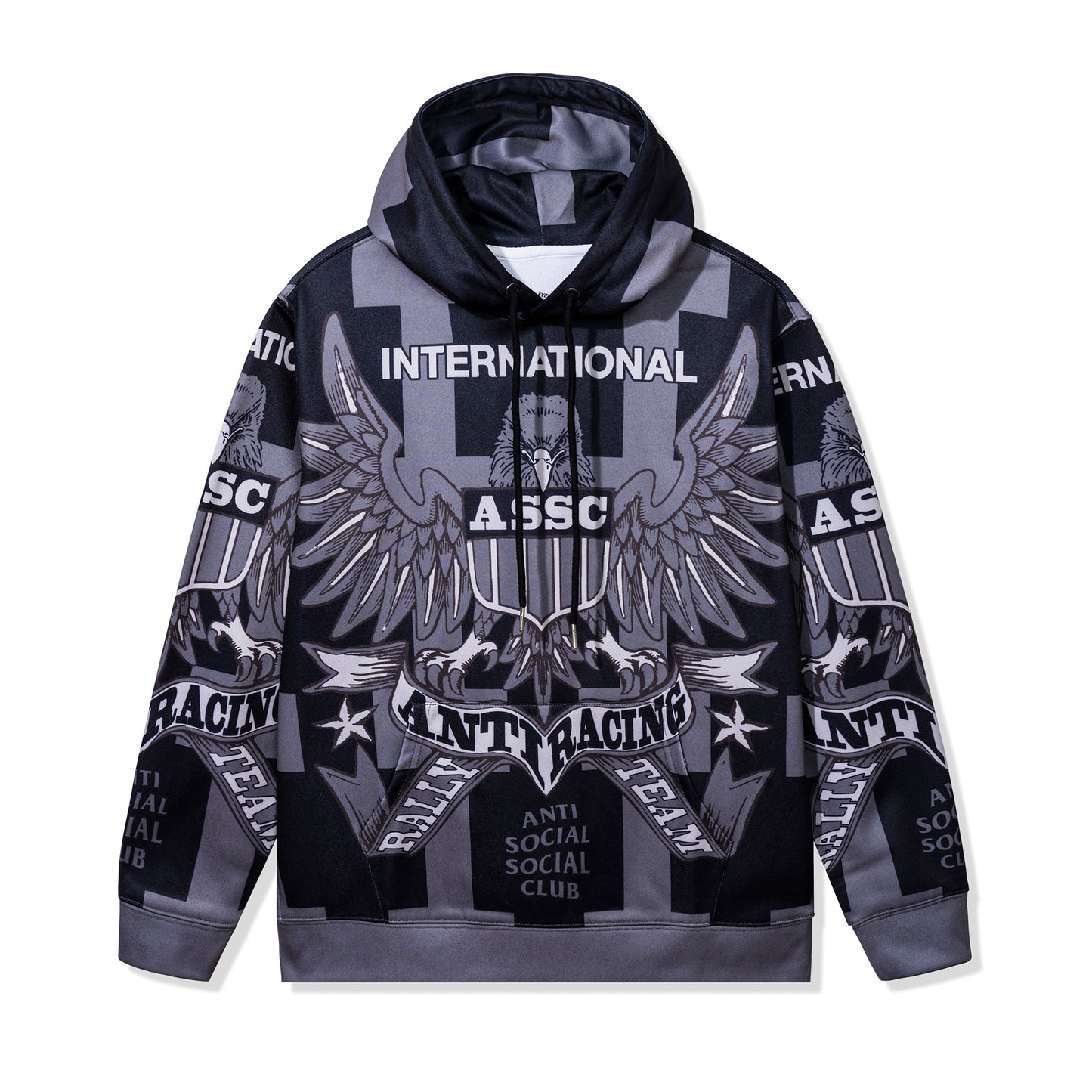 Overanxious Hoodie - Black/Grey