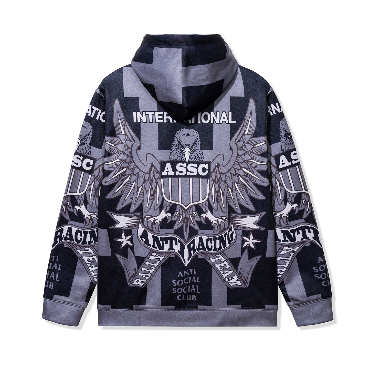 Overanxious Hoodie - Black/Grey
