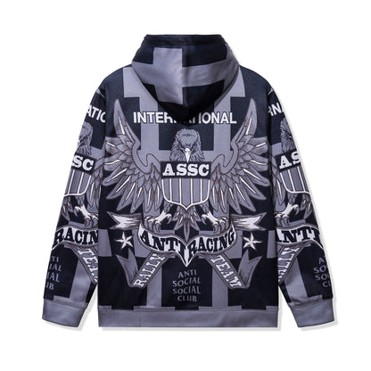Overanxious Hoodie - Black/Grey