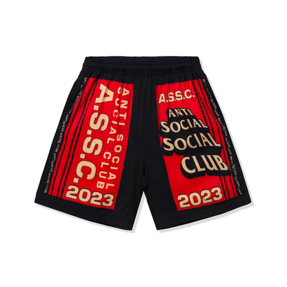 Pack Your Things Short - Black/Red