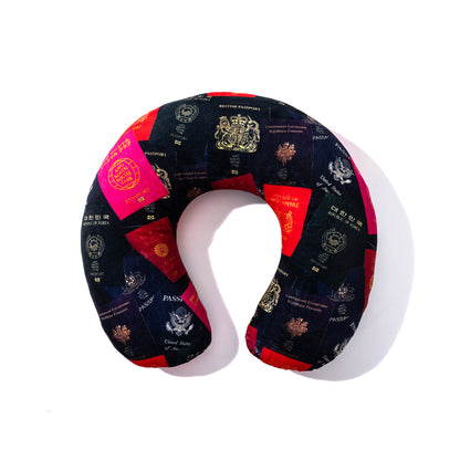 Lost Direction Travel Pillow - Multi