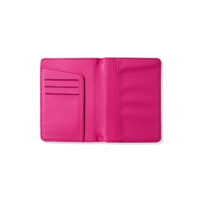 Hardly Punctual Passport Case - Pink