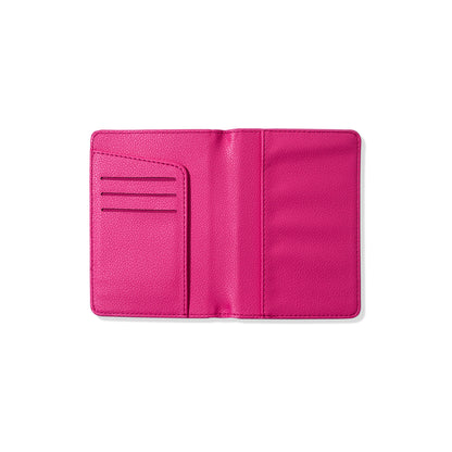 Hardly Punctual Passport Case - Pink