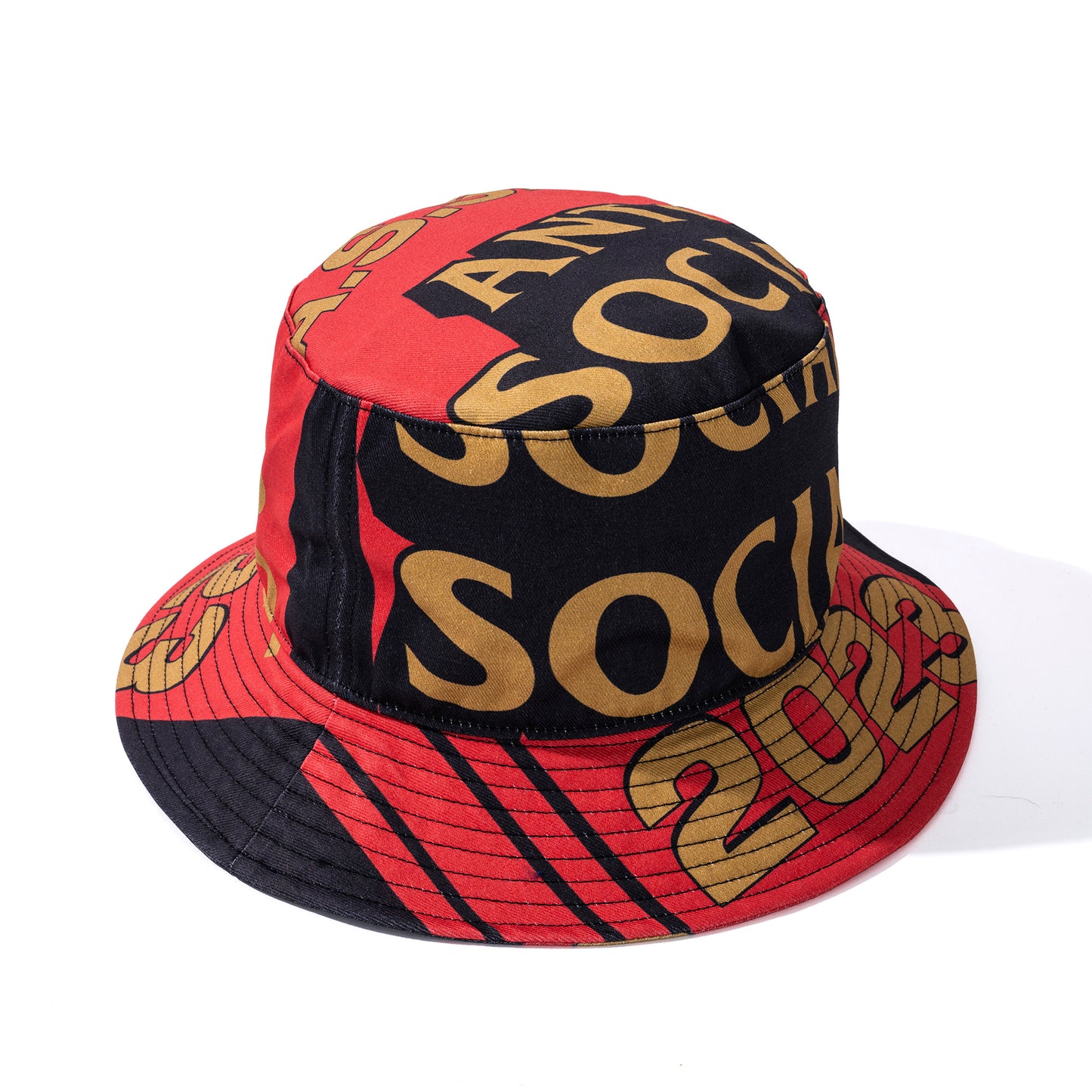 Pack Your Things Bucket Hat - Black/Red