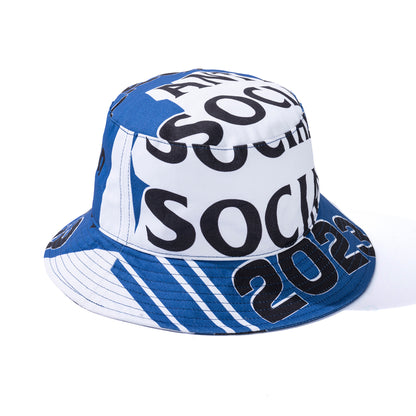 Pack Your Things Bucket Hat - White/Blue