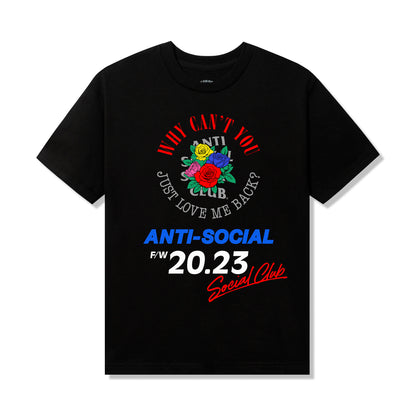 Why Can't You See Tee - Black