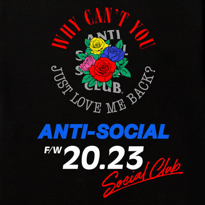 Why Can't You See Tee - Black