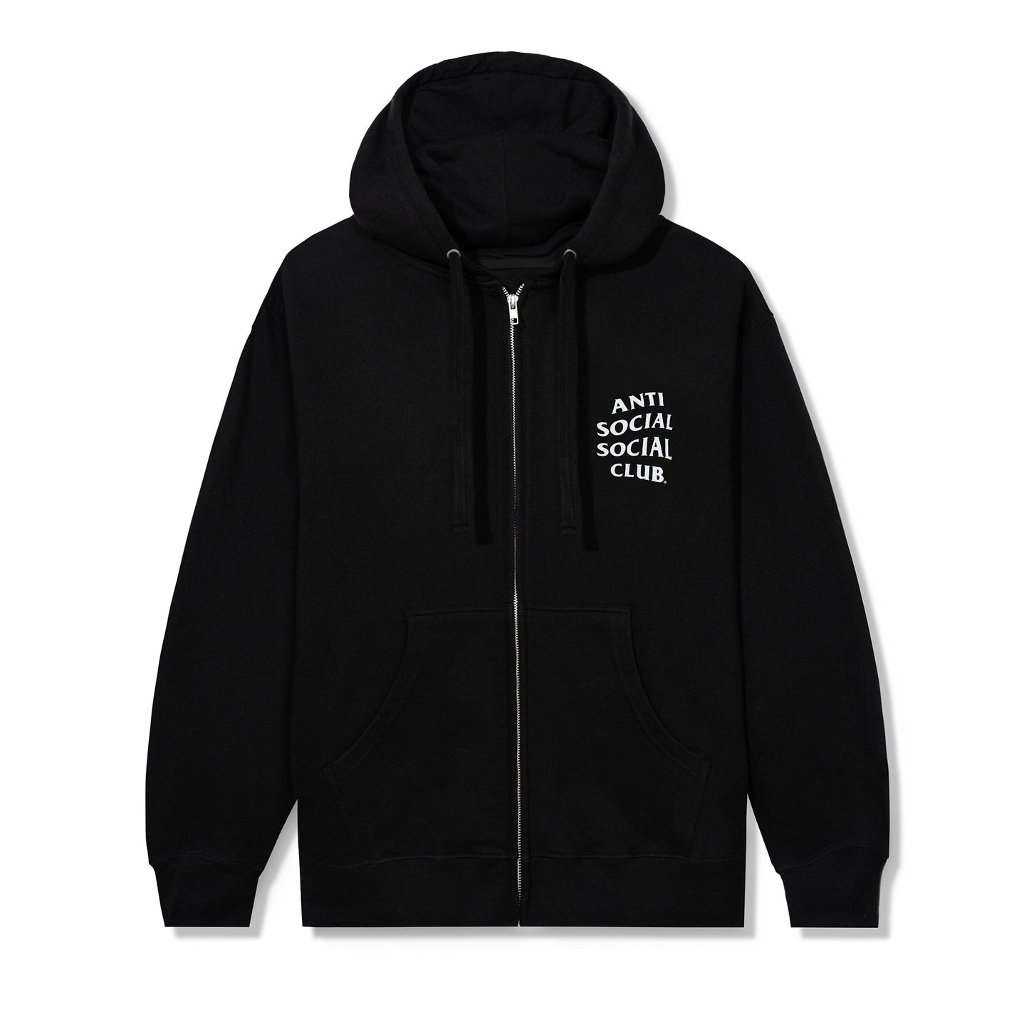 Kkotch Zip-Up Hoodie - Black