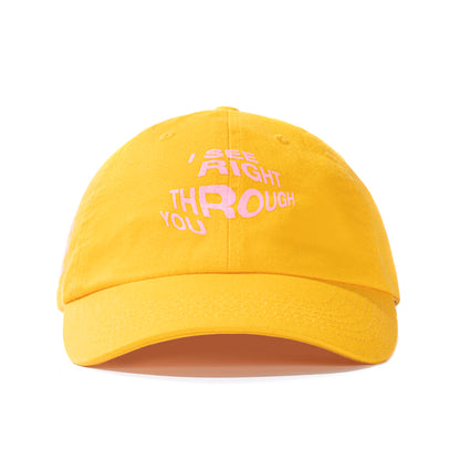 Crystal Clear Gold Cap