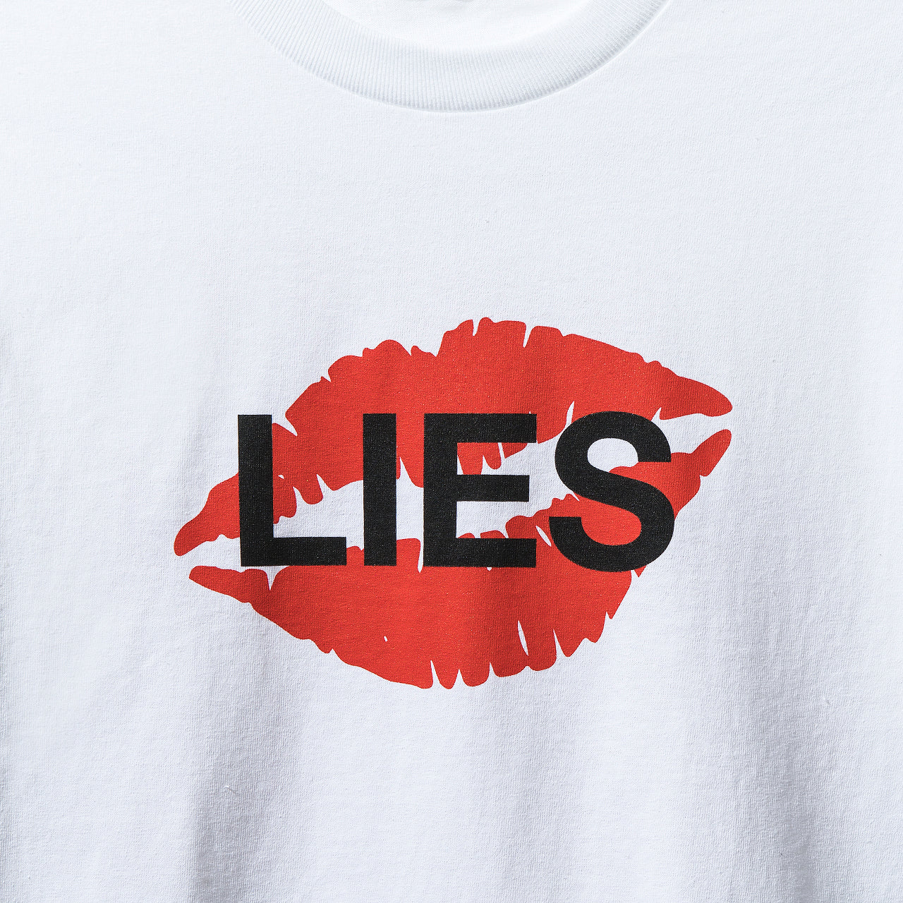 Lies White Tee