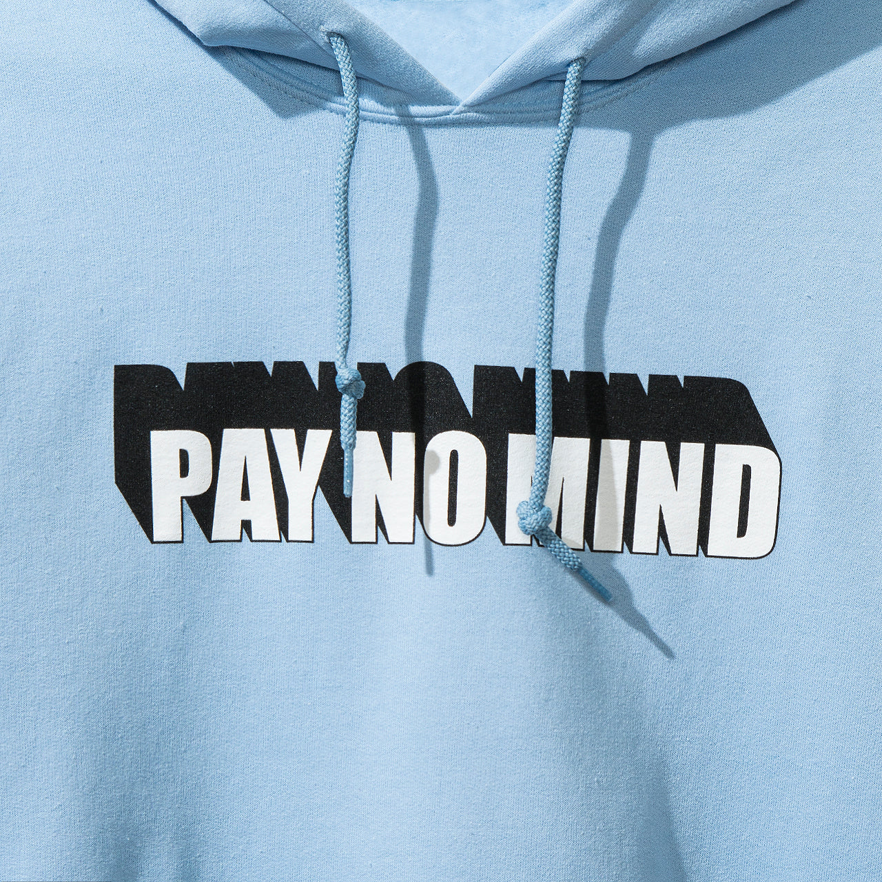Pay No Mind Blue Hoodie