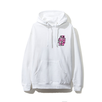 Blocked Pink Camo White Hoodie