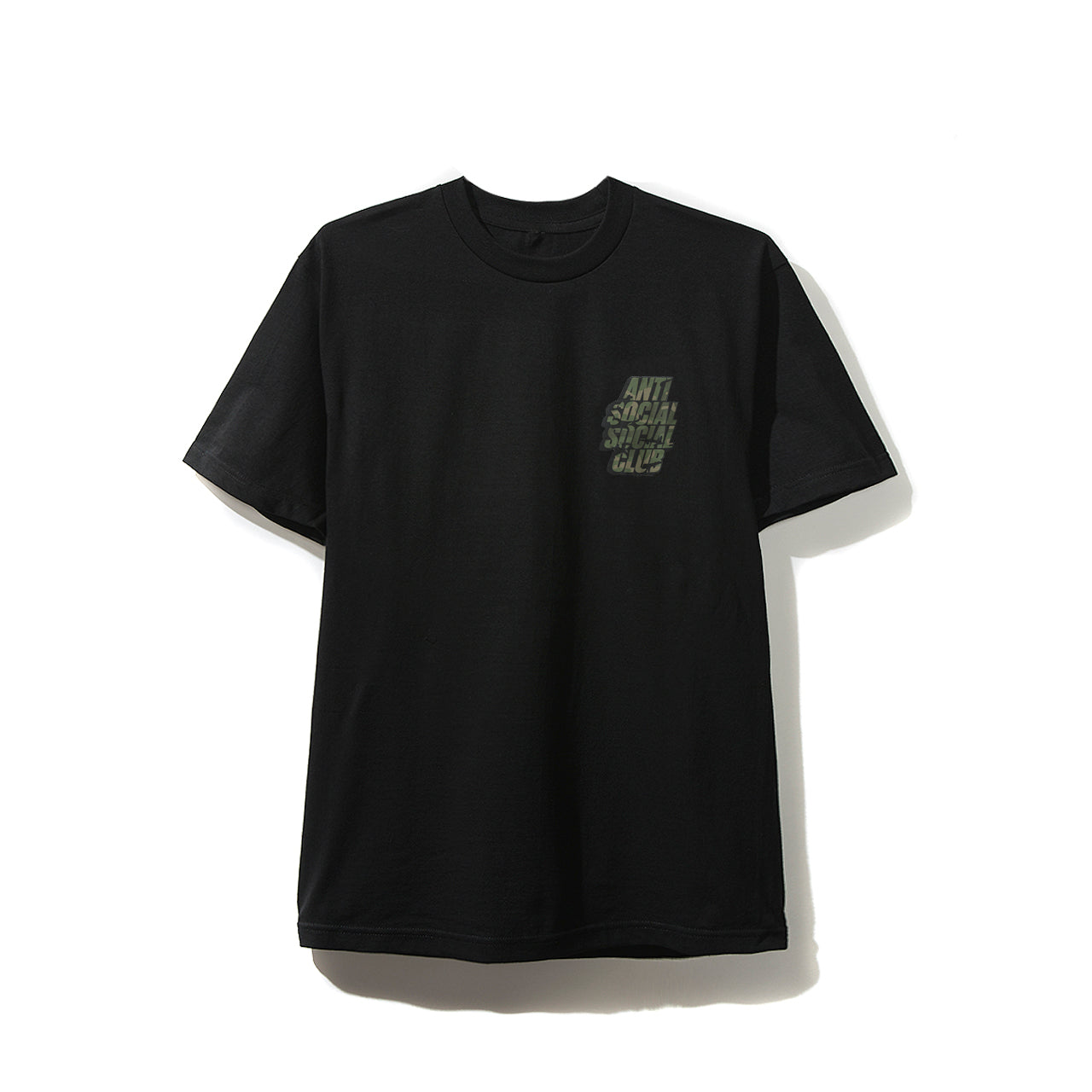 Blocked Camo Black Tee
