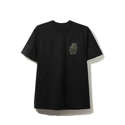 Blocked Camo Black Tee