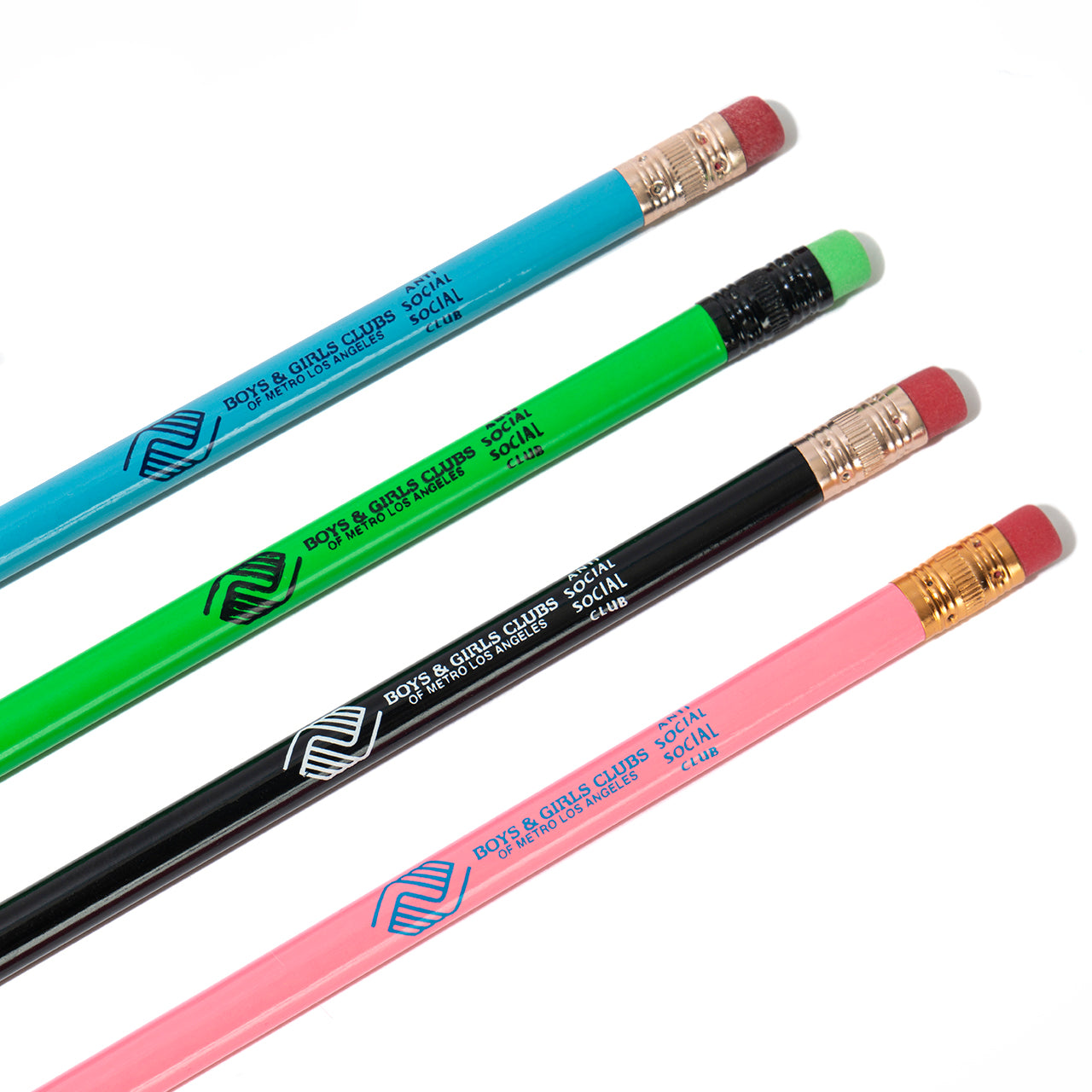 ASSC x BGCMLA Pencil Set (4 Pack)