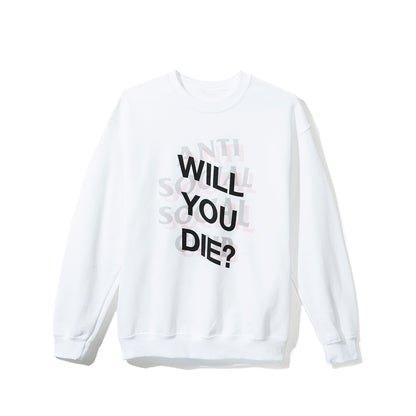 WYD White Crewneck