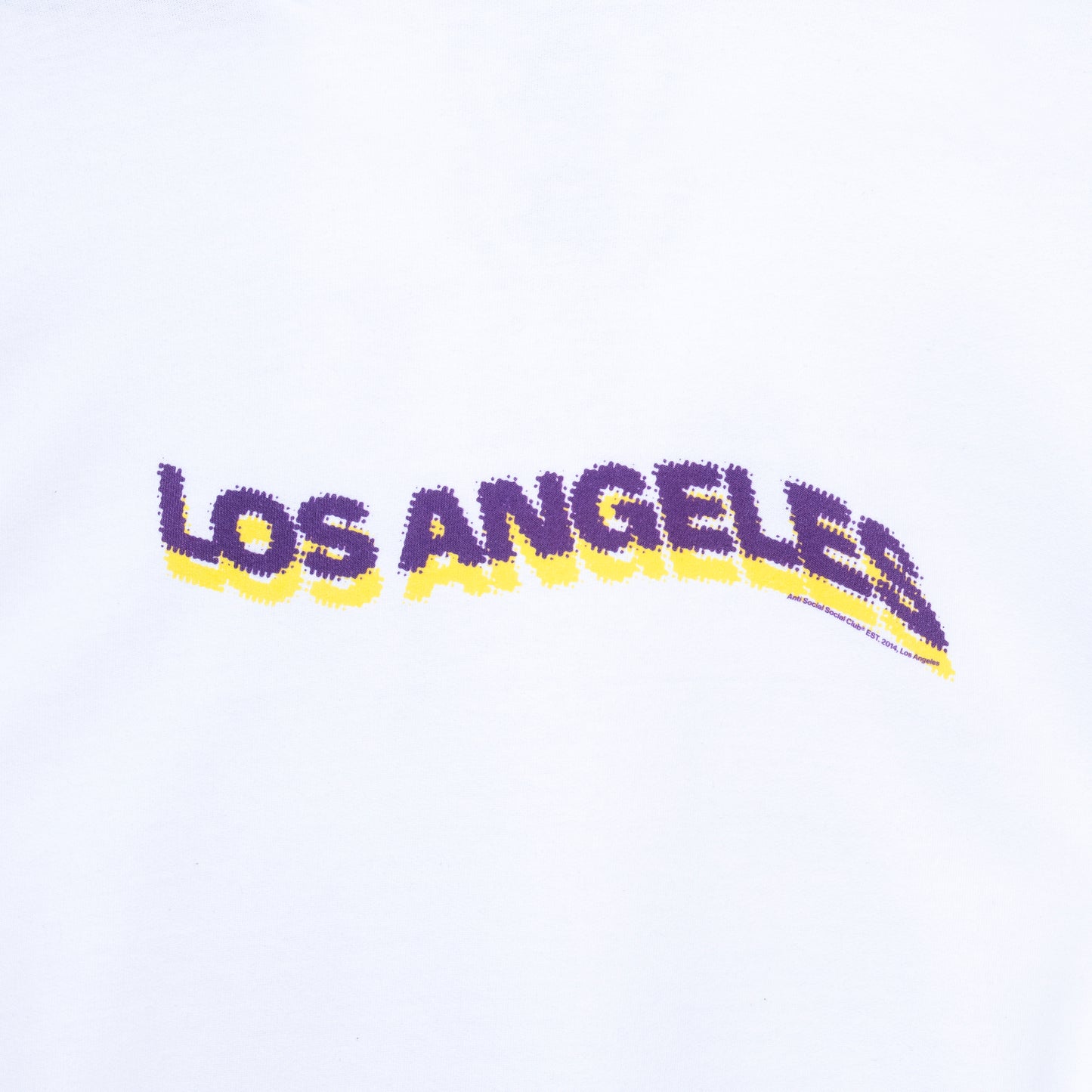 Los Angeles White Hoodie