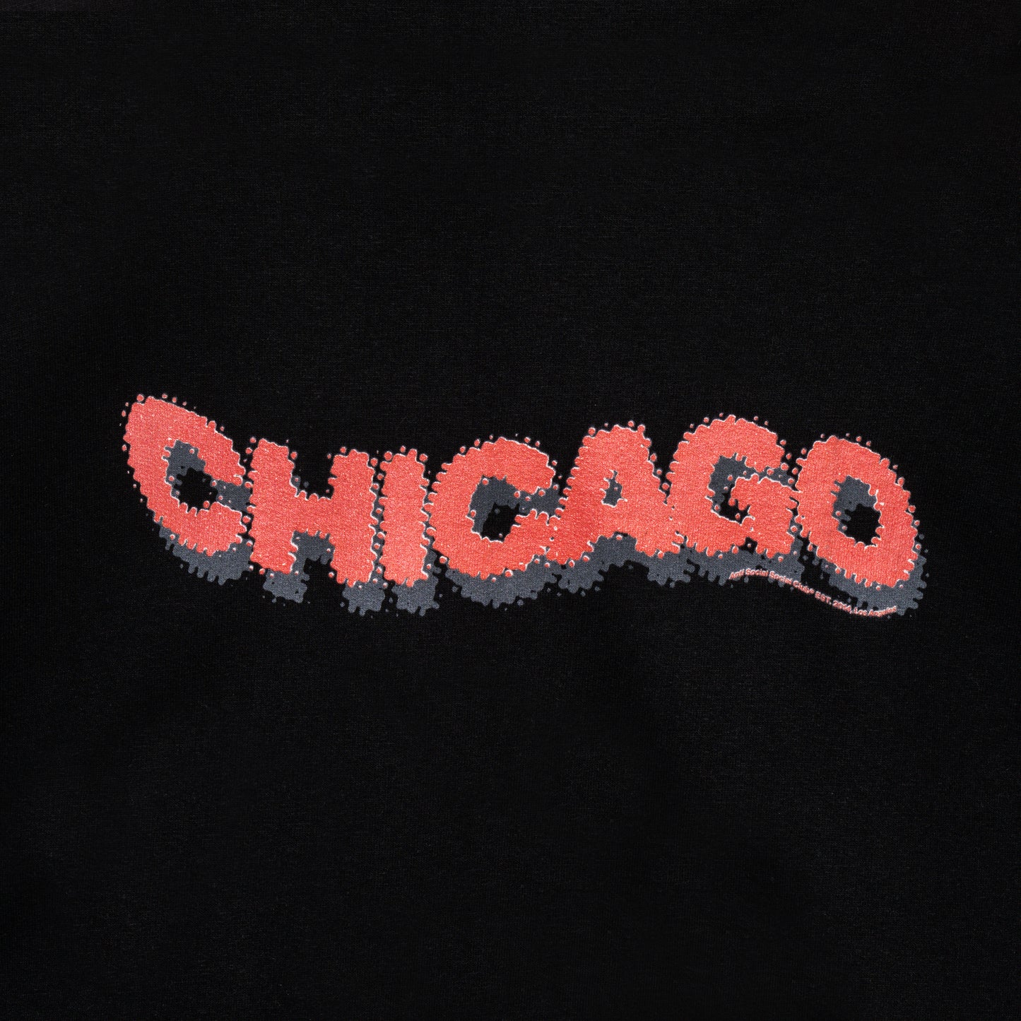 Chicago Black Hoodie