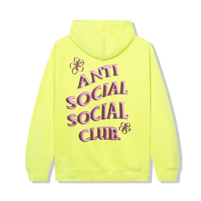Coral Crush Yellow Zip Hoodie