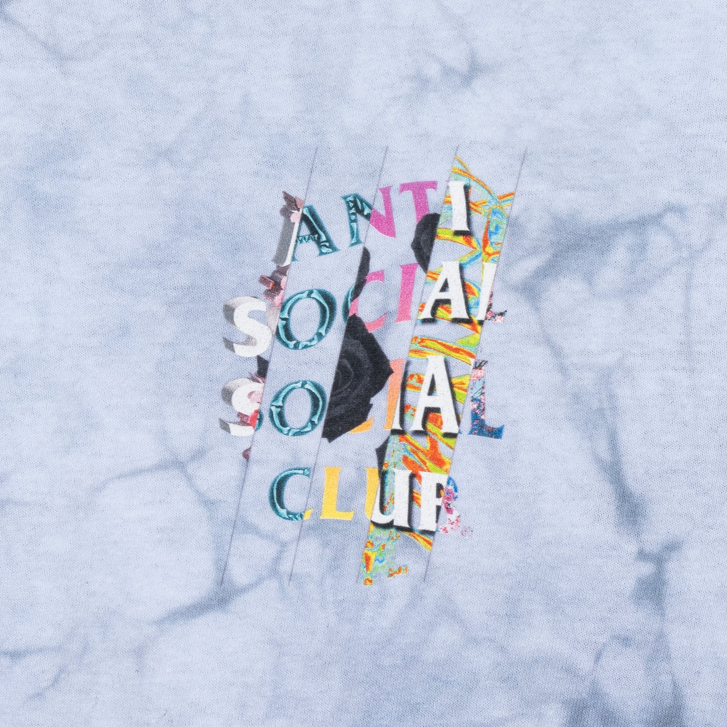 Dissociative Grey Tie Dye Tee