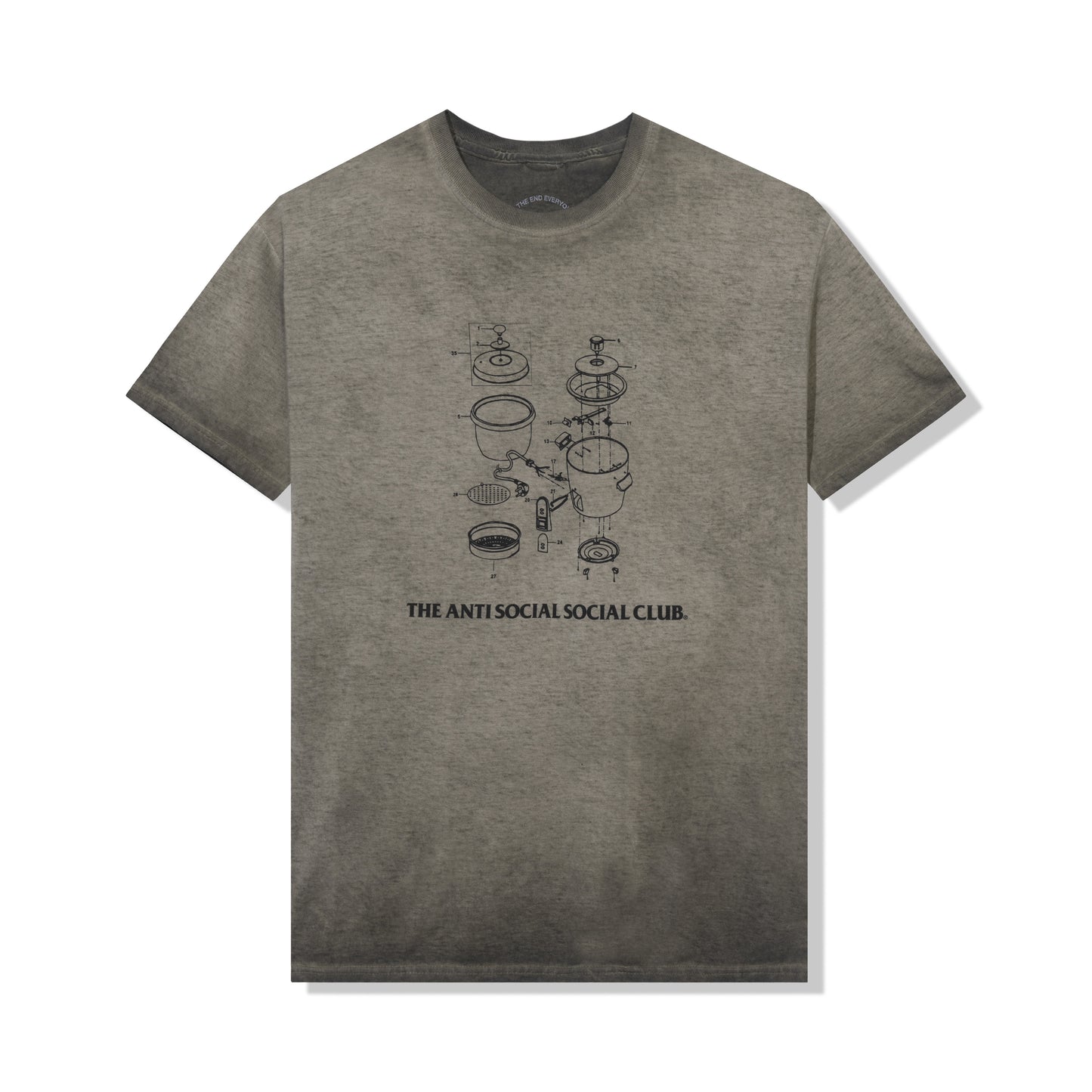 Dying On the Gram Sand Mineral Wash Tee