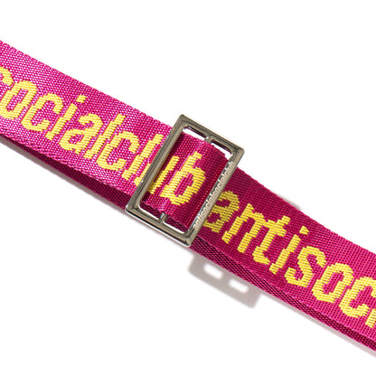 See Right Thru Me Pink Belt