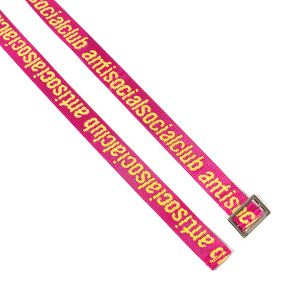 See Right Thru Me Pink Belt