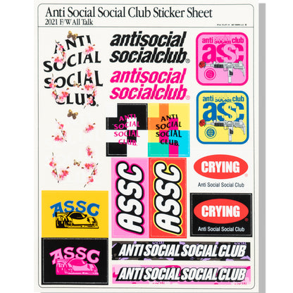 All Talk 2021 Sticker Sheet