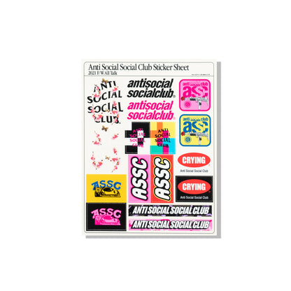 All Talk 2021 Sticker Sheet