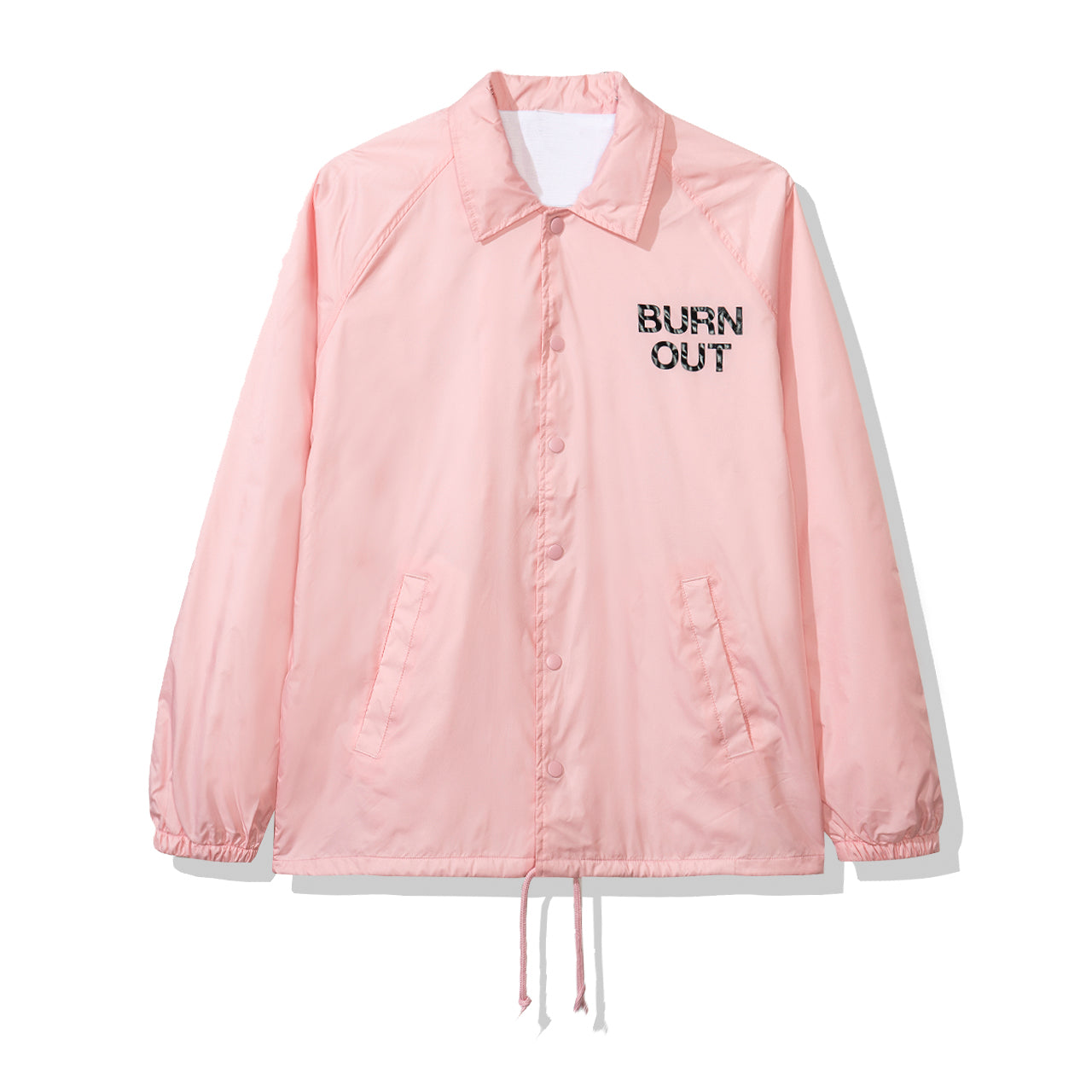 Burn Out Pink Coach Jacket