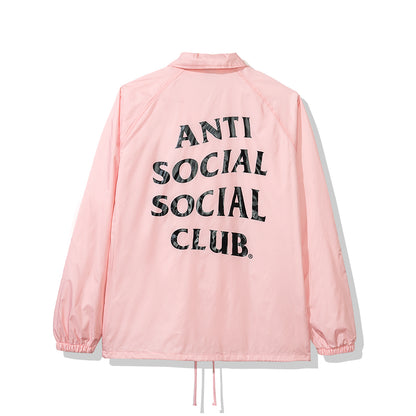 Burn Out Pink Coach Jacket