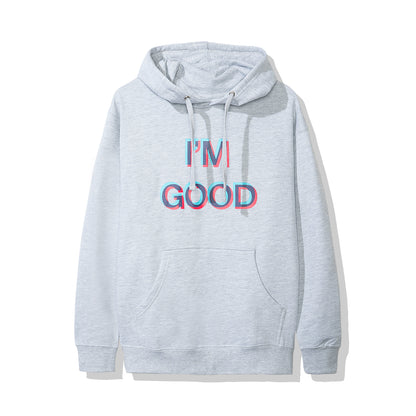 IM GOOD GREY HOODIE