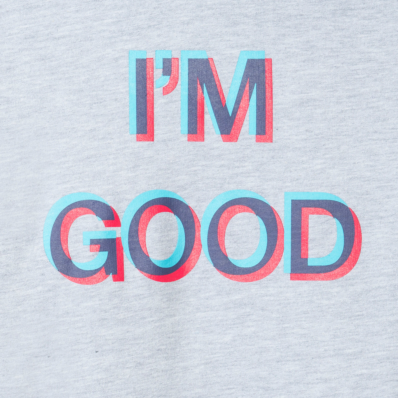 IM GOOD GREY HOODIE
