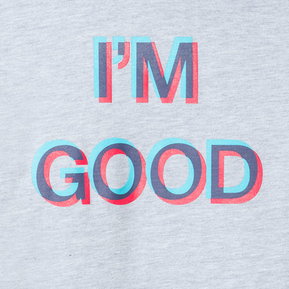 IM GOOD GREY HOODIE