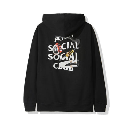 Riceroni Black Hoodie