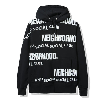 Quivering Black Hoodie