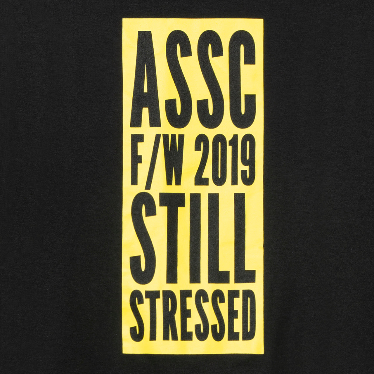 Still Stressed Black Tee