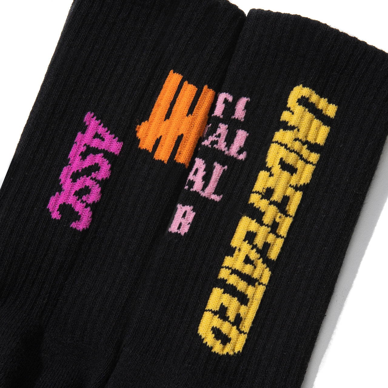 Undefeated | ASSC Black Socks