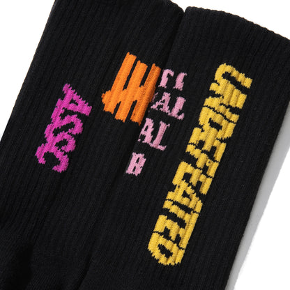 Undefeated | ASSC Black Socks
