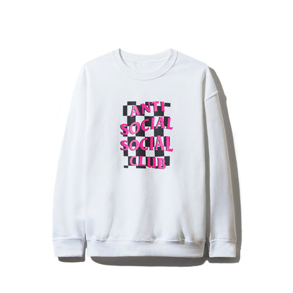Mall Grab White Crewneck