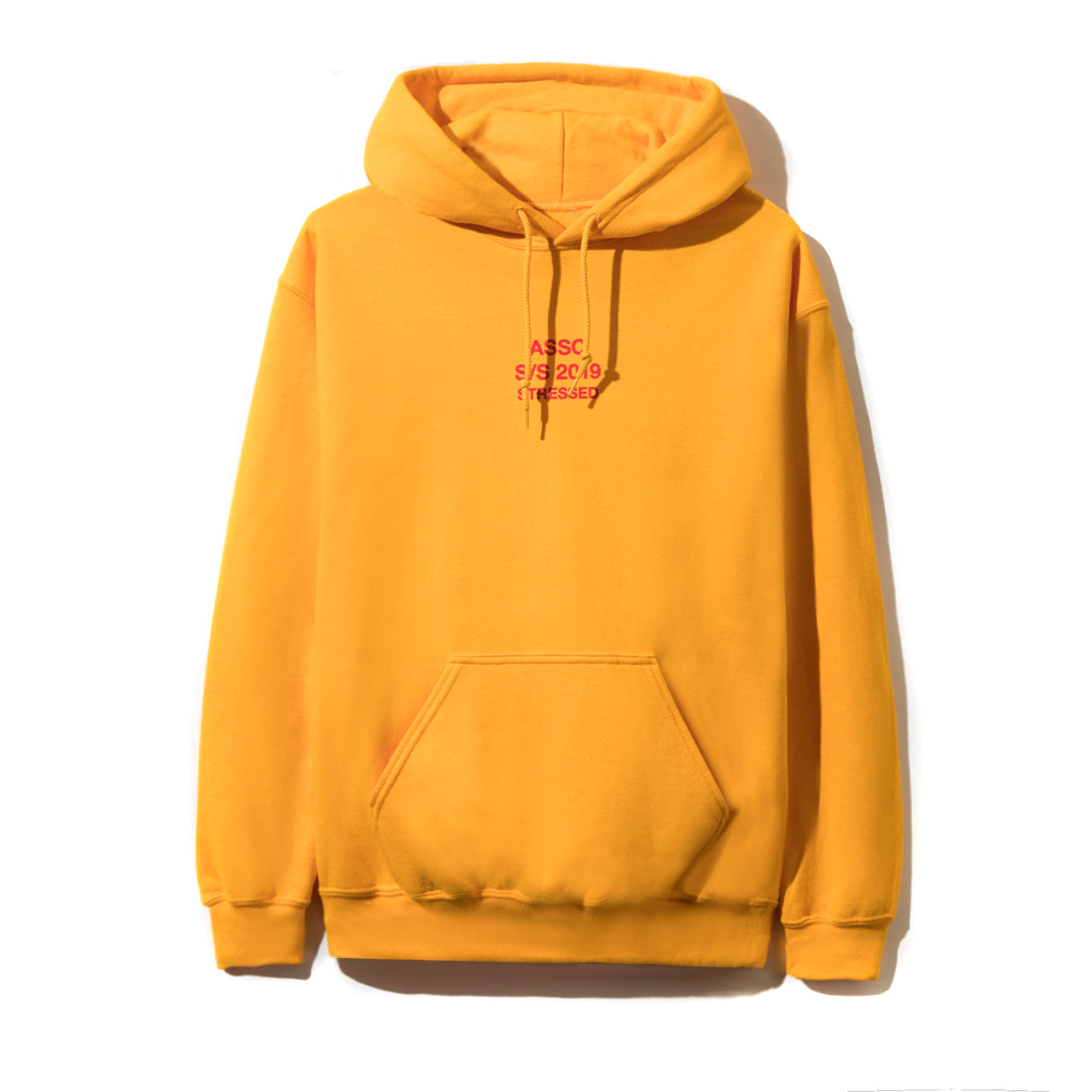 Stressed Yellow Hoodie