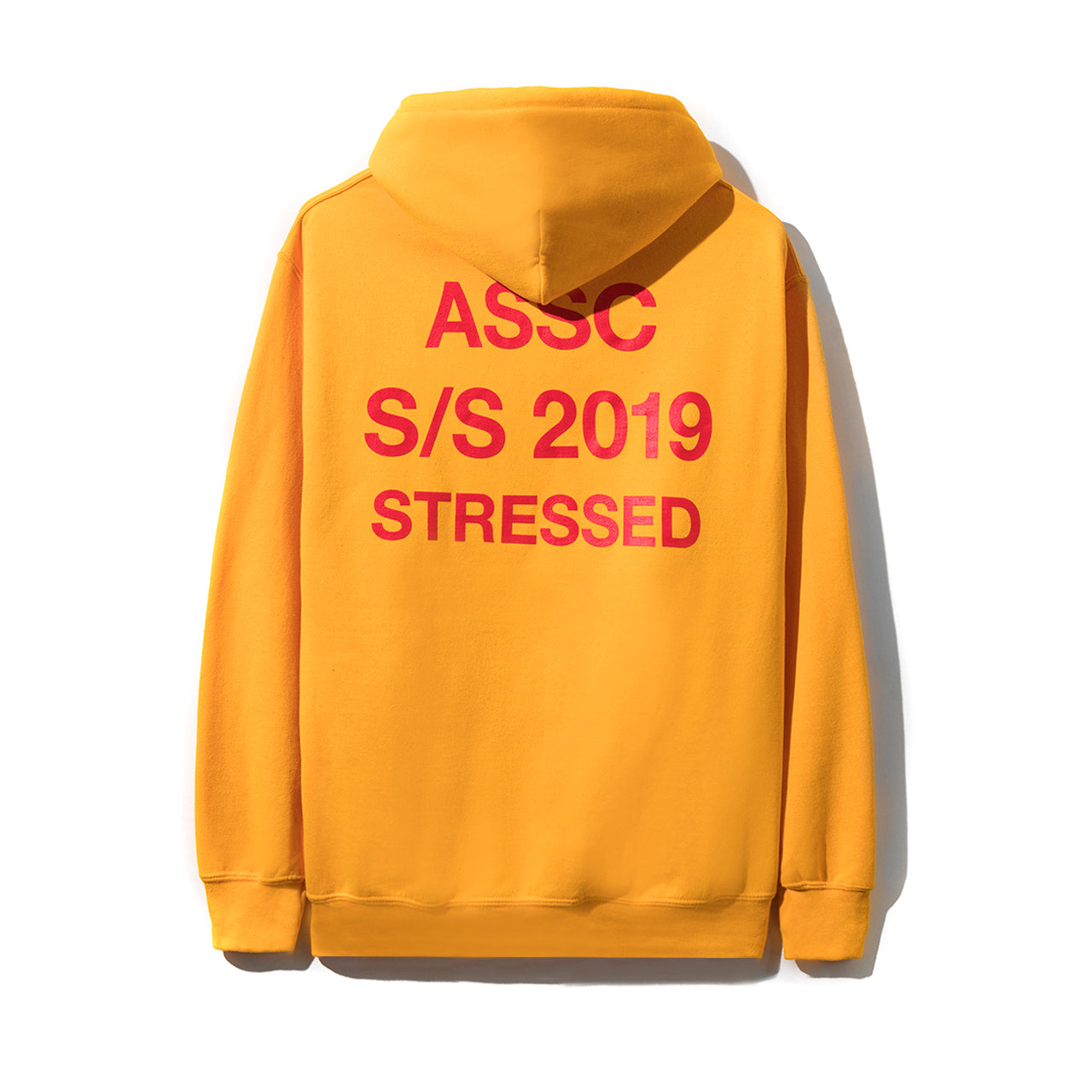 Stressed Yellow Hoodie