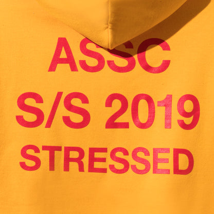 Stressed Yellow Hoodie