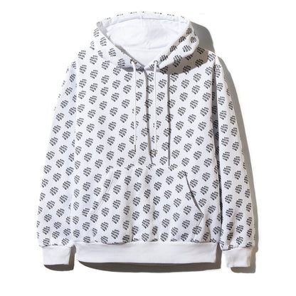 Over You White Hoodie