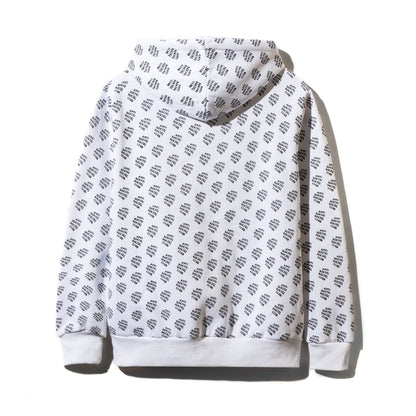 Over You White Hoodie