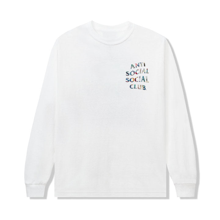 Picking Up The Pieces White Long Sleeve Tee