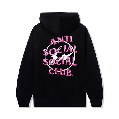 Precious Petals Black Hoodie (Pink)