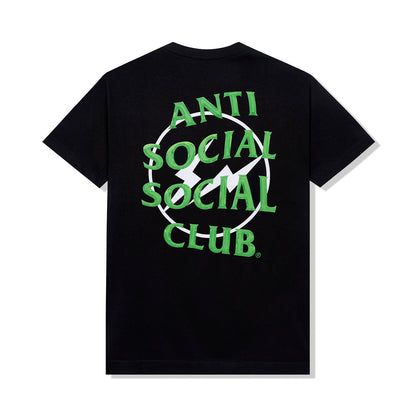 Precious Petals Black Tee (Green)