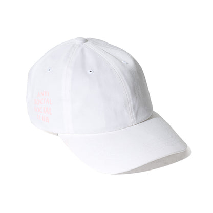 WEIRD CAP - WHITE W/ PINK
