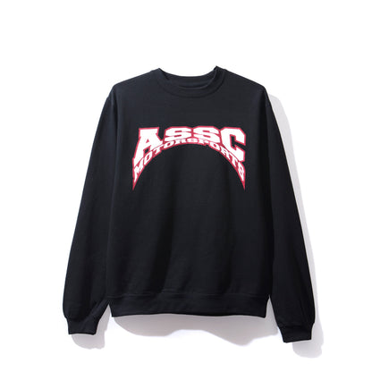 ASSC Moto Black Crewneck